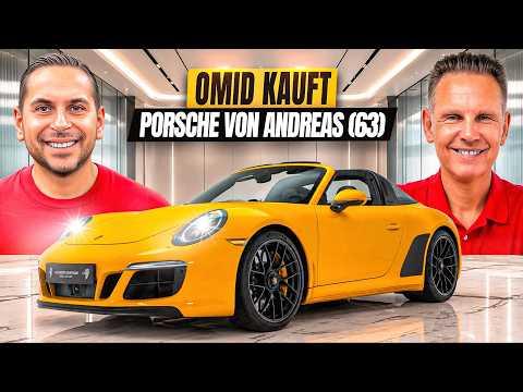 Andreas (63) will Omid Porsche mit 23.000 € UNFALLSCHADEN verkaufen! Omid Kauft Porsche 911 Targa